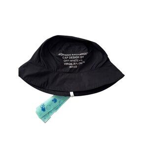 Off-White Foreign Exchange Bucket Hat Black Virgil Abloh 2022 Design